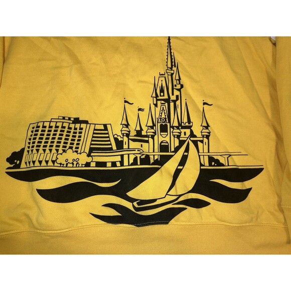 Walt Disney World Vault Collection 1st Anniversary Sweatshirt Colorblock LARGE - Picture 3 of 11